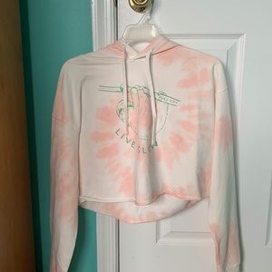 Pura Vida cropped hoodie